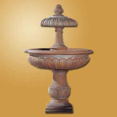 Giannini Garden Cortona Two Tier Outdoor Water Fountain